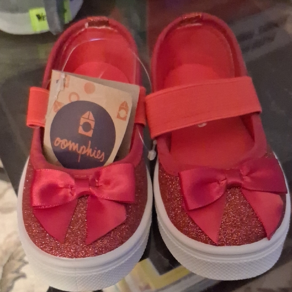 OOMPHIES QUINN GLITTER SHOES - Picture 1 of 4
